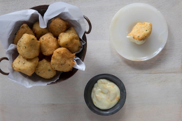Buñuelos de Bacalao (Salt Cod Fritters)