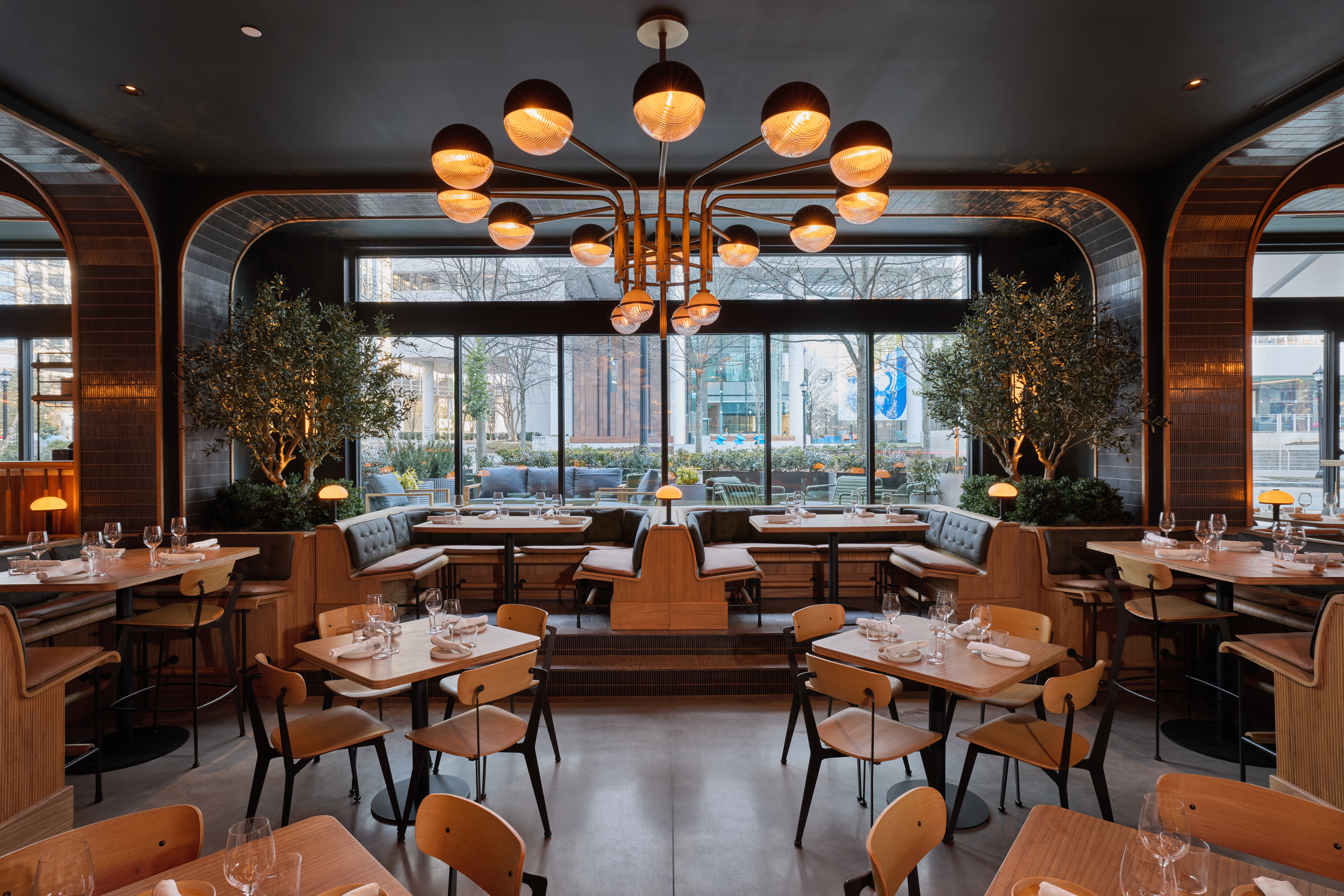 Tapas Restaurant Blue Back